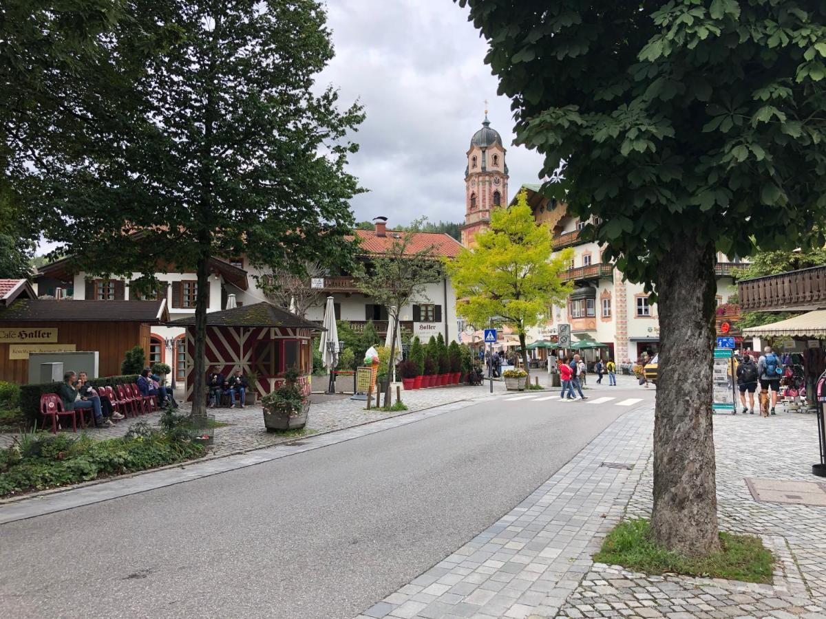 Ferienwohnung Seidl Wohnung Violine Mittenwald Exterior photo